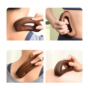 Strumenti di massaggio per terapia del legno Massaggiatore anticellulite Drenaggio linfatico Massaggiatore per il corpo Strumenti Gua Sha Sollievo dal dolore dei muscoli del corpo completo HASHTAG