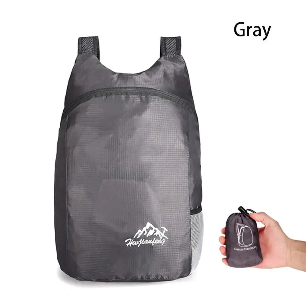 Zaino da esterno ultraleggero nano impermeabile leggero ripiegabile Borsa pieghevole a portata di mano Zaino da viaggio per uomo e donna - My Hashtag Shop