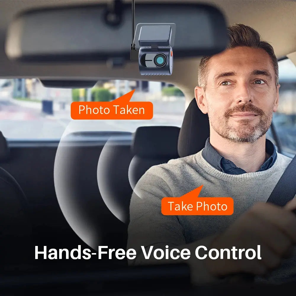 2K KAWA MINI 3 Pro Telecamere per Auto DVR Piccola Dash Cam 24 Parcheggio Auto Videoregistratore WiFi APP Controllo Vocale Dashcam per Auto - My Hashtag Shop