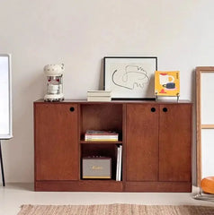 Tavolino allungabile dal design unico con armadio in stile vintage per soggiorno, fattoria o appartamento HASHTAG