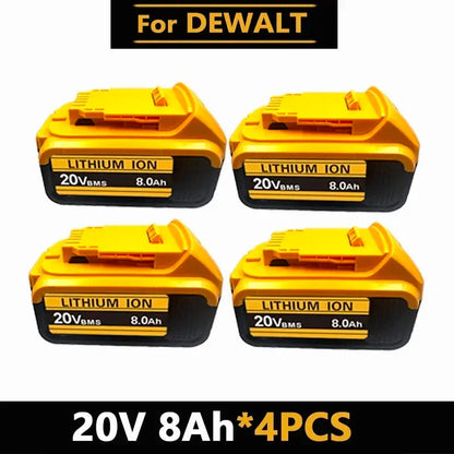 Batteria DEWALT 20v/60V DCB606 DCB609 DCB182 DCB205 DCB206 DCB209 utensile elettrico batteria 18V batteria 6AH 9AH.