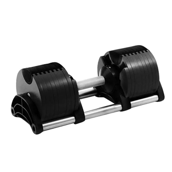 Set manubri rotondi regolabili, seconda generazione, aumento 2 kg, 24 kg, 36 kg, fitness, appena aggiornato - My Hashtag Shop