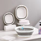 Wash Basin Laundry Baskets 3 Pack Collapsible Tub Space Saving. - HASHTAG