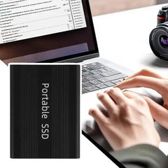SSD esterno per unità SSD mobile ad alta velocità SSD portatile da 500 GB per computer, telefono, PC domestico, laptop HASHTAG