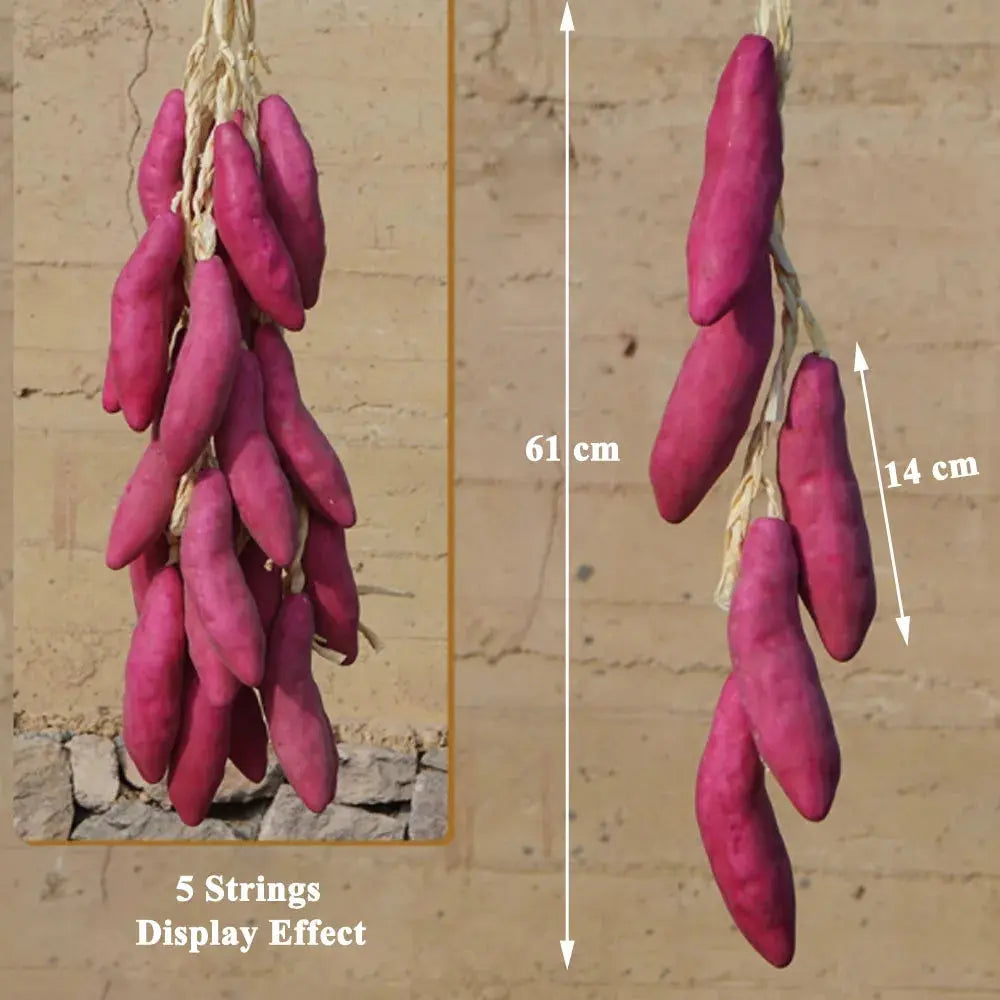 Artificial strings model assorted vegetables and fruits. Liebe - Making Life Easier