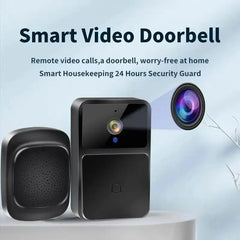 WIFI Video campanello telecamera visione notturna HD Wireless Smart Home Security batteria campanello citofono bidirezionale cambio vocale per la casa HASHTAG