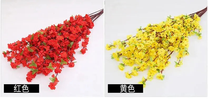 Artificial Peach Blossom Spring Flowers Liebe - Making Life Easier