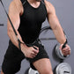 Tricep Biceps Back Blaster Corda Lat Pull Down Attacco Allenamento Palestra Peso Petto Allenamento muscolare Cinghie di estensione Nylon premium - My Hashtag Shop