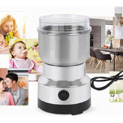 Electric Grinder Four-edged Blade Kitchen Cereals Nuts Beans Spices Grains Grinder Machine Multifunctional Household Coffee Grinder HASHTAG