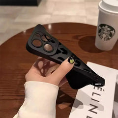 Custodia protettiva per fotocamera con design leopardato per iPhone 16 Custodie per iPhone 17 Air 15 14 13 12 11 Pro Max 16E XS XR X 7 8 Plus Cover HASHTAG