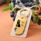 Bottle Opener Custom Laser Engraving Name Keychain Gold Stainless Steel. - HASHTAG
