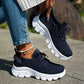 Spring Knitted Shoes Lightweight Breathable Comfort Non-Slip Casual Flat Sole Liebe - Making Life Easier