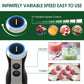 Wancle Frullatore a immersione 5 in 1 Frullatore elettrico portatile da 1000 W per frullati da cucina Frusta per uova Robot da cucina Spina UE/Regno Unito