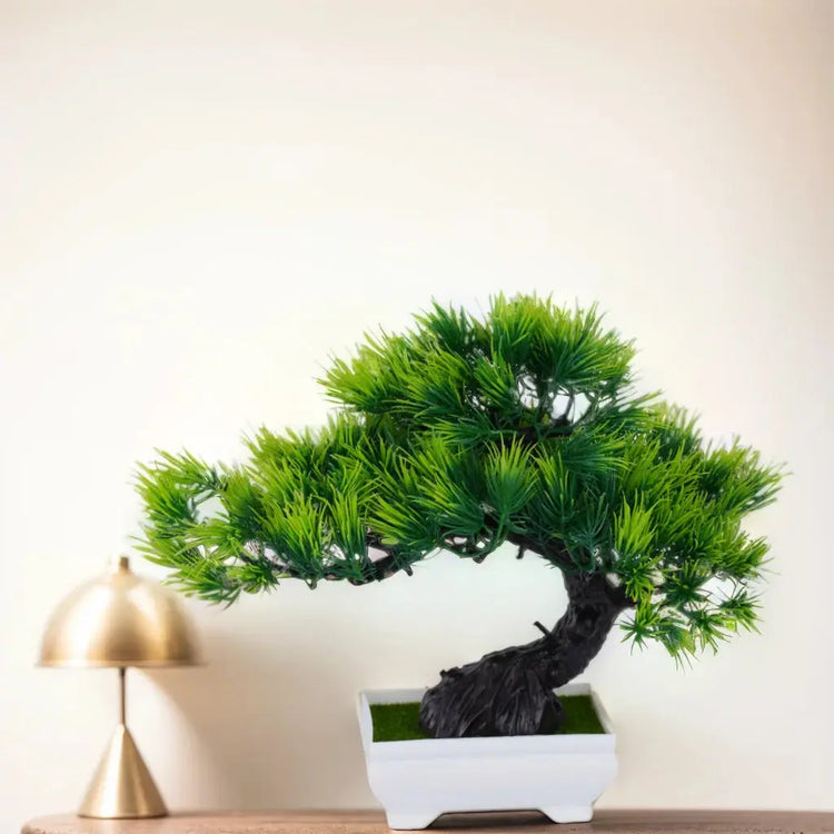 Small Tree Grass Flower Potted Bonsai Home Office Decor. Liebe - Making Life Easier
