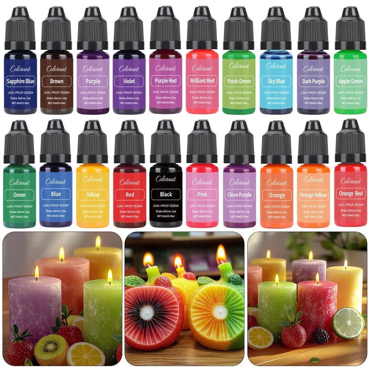 Candle Dyes Pigment Aromatherapy Liquid 10ml Liebe - Making Life Easier