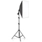 SH Kit di illuminazione Fotografia 50x70CM Softbox Sistema di illuminazione professionale con lampadine fotografiche E27 Attrezzatura per studio fotografico - My Hashtag Shop