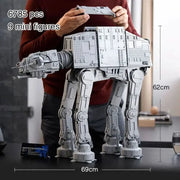Christmas Gift 6785PCS Large AT-AT Suitable for 75313 Building Blocks Model Birthday Gift Toys In Stock HASHTAG