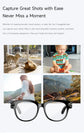 Occhiali Smart AI 2026 per Uomo e Donna, Fotocamera HD 200W, Video 1080P, Assistente Vocale AI, Traduzione, Riproduzione Musicale, Torcia LED HASHTAG