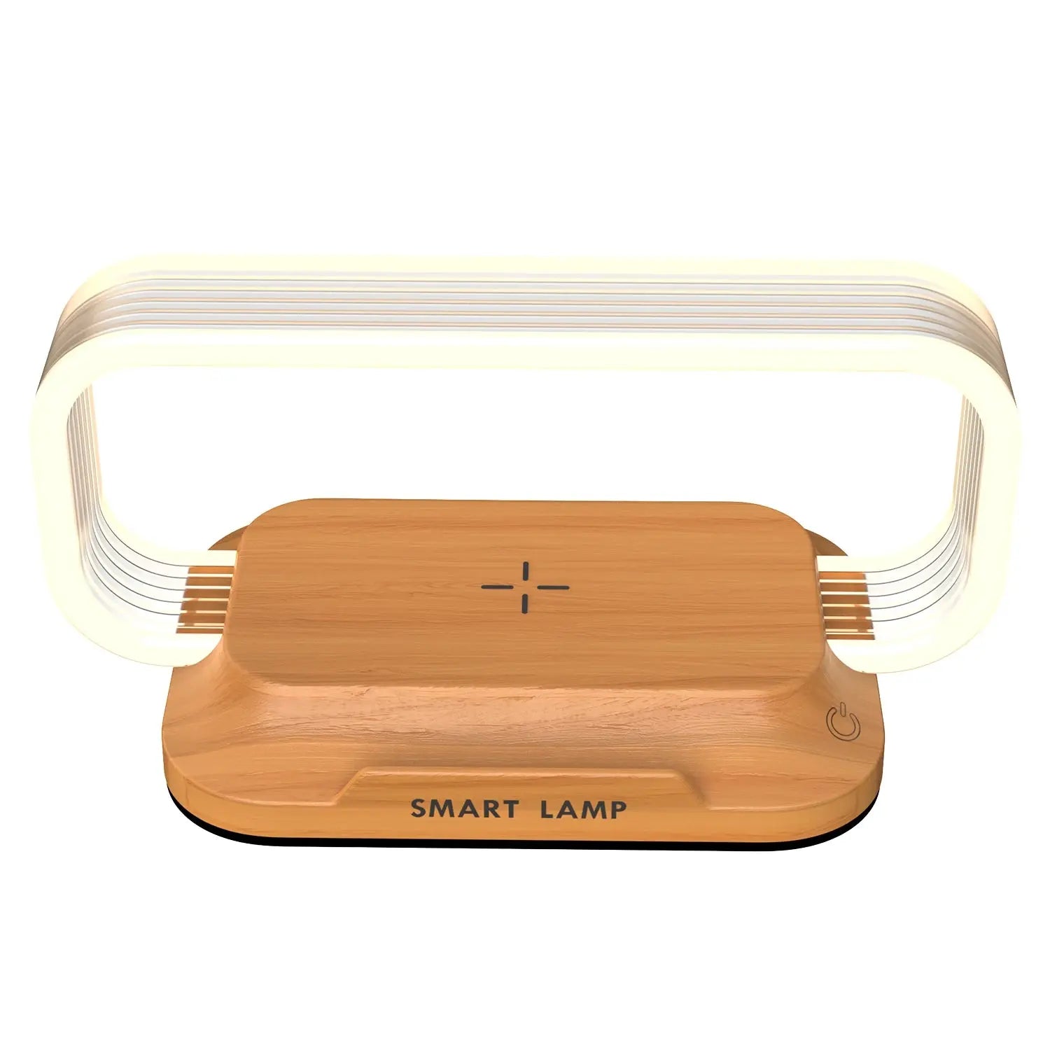 lampada da comodino USB caricatore wireless dimmerabile piccola luce notturna con caricatore wireless veloce - My Hashtag Shop