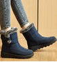 Woman Winter Boots Ankle Low Heels Botas Mujer Waterproof Snow Boots Liebe - Making Life Easier