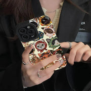 Custodie per telefoni con gatto divertente per iPhone 11 Custodia per iPhone 13 Cover 14 Pro Max 15 16 17 Pro Max Custodia per iPhone per IPhone 15 IPhone 17 HASHTAG