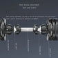 Set manubri rotondi regolabili, seconda generazione, aumento 2 kg, 24 kg, 36 kg, fitness, appena aggiornato - My Hashtag Shop