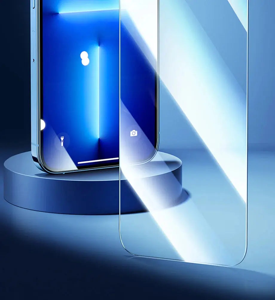 3 pezzi in vetro temperato per iPhone 14 13 12 11 15 Pro Max Mini protezione schermo per iPhone 17 XR XS MAX 7 8 Plus 16 vetro protettivo - My Hashtag Shop