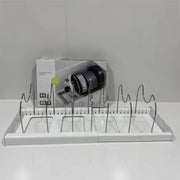 telescopic storage compartment Kitchen Drawer Organizer - Multifunctional Storage for Pots, Pans, Pot Lids and Baking Trays, Spatula HASHTAG