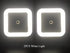 1-4pcs LED Wireless Sensor Night Light EU US Plug Mini Square Night AliExpress