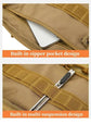 Borsa Tattica Multifunzionale per Trekking, Campeggio, Escursionismo, Viaggi, Arrampicata, Pesca, Grande Capacità, Borsa Molle per Attività all&