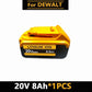 Batteria DEWALT 20v/60V DCB606 DCB609 DCB182 DCB205 DCB206 DCB209 utensile elettrico batteria 18V batteria 6AH 9AH.