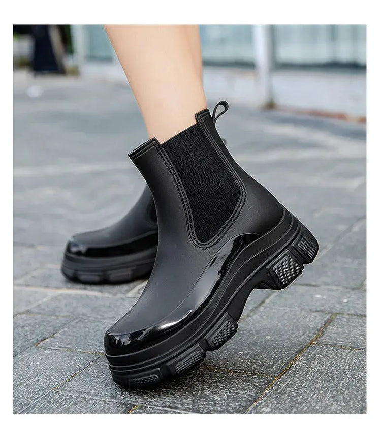 2025 New Rubber Rain Shoes Outdoor Anti-slip Waterproof Garden Shoes Liebe - Making Life Easier