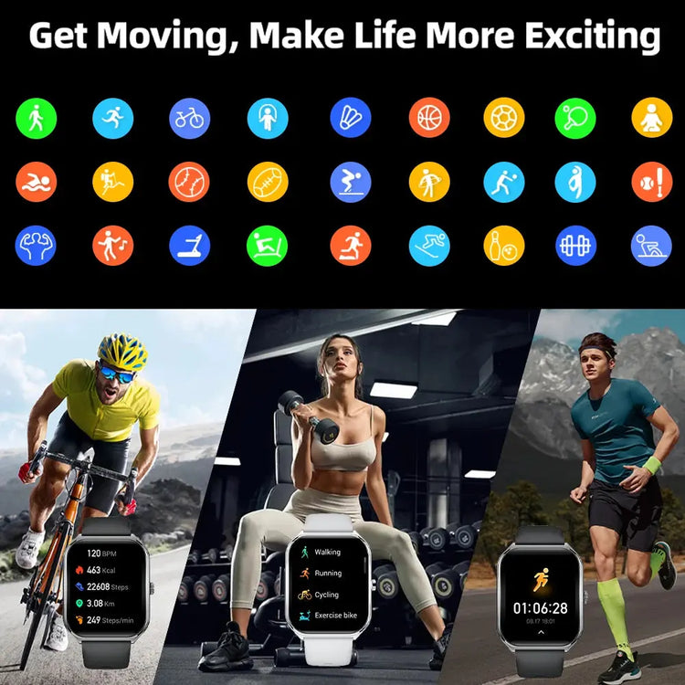 Nuovo Ultra Sottile smartwatch  "AMOLED 360*360 HD Pixel Display Always Show Time Promemoria Chiamata Smartwatch Delle Signore Per huawei - My Hashtag Shop