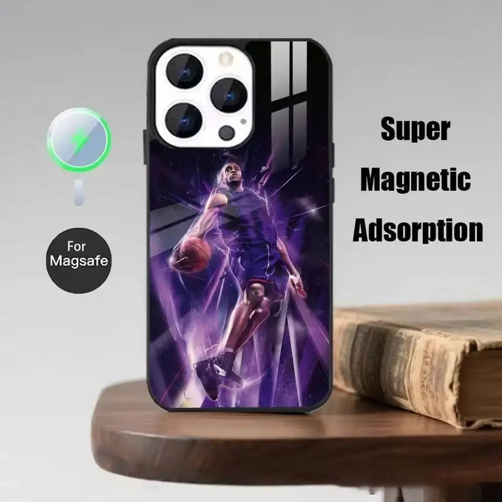 Custodia per telefono Basket V-Vince C-Carter 15 per iPhone 17,16,15,14,13,12,Plus,Pro,Max per ricarica wireless magnetica Magsafe - My Hashtag Shop