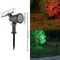 Luci solari paesaggistiche Faretto da parete interrato regolabile a 9 LED Illuminazione esterna impermeabile IP65 per percorso da giardino 1-4 pezzi