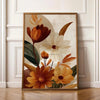Set di arte da parete con fiori autunnali senza cornice Fiori autunnali Scarica digitale Piante bohémien Decorazione rustica per la casa stampabile unisex HASHTAG