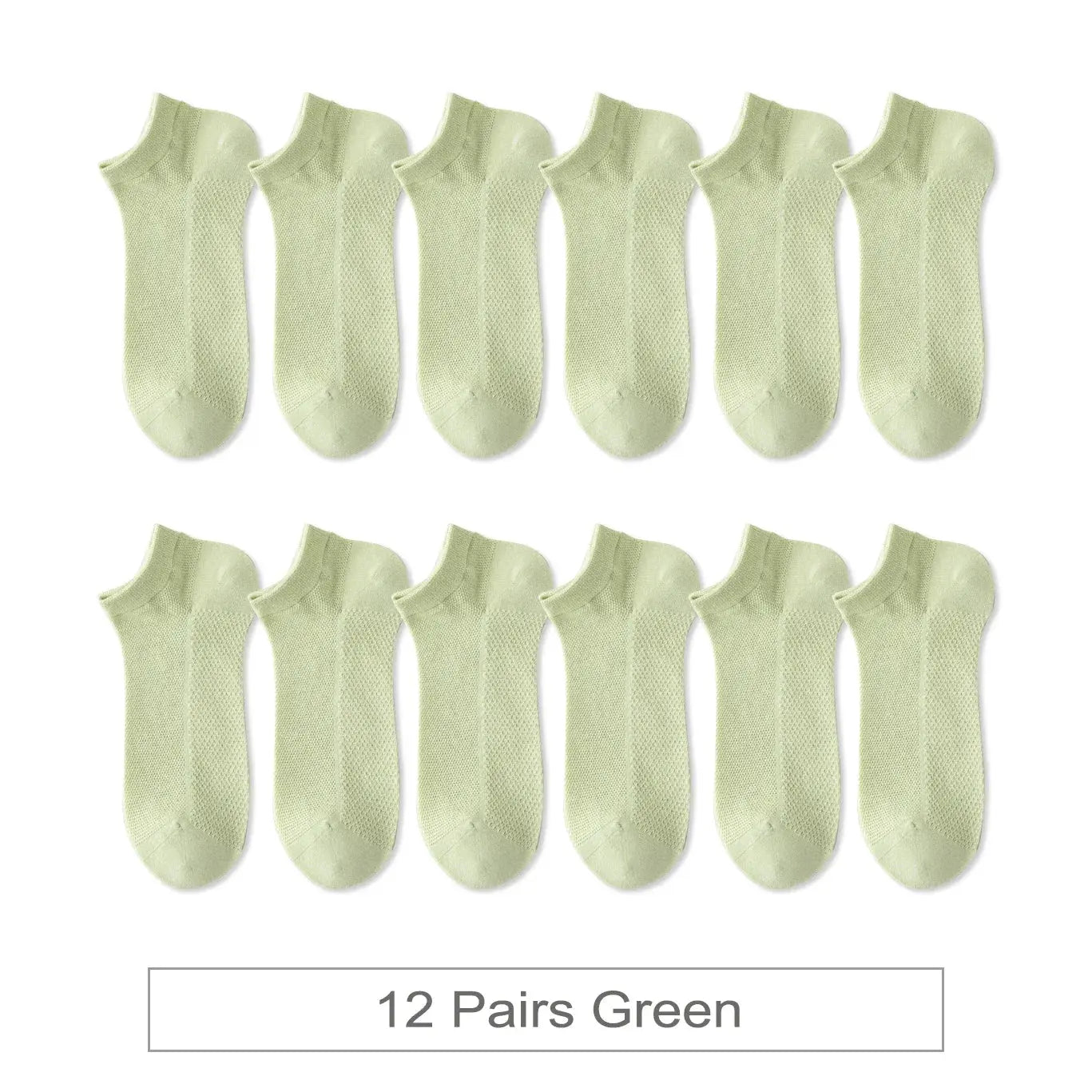 Woman Cotton Socks Short Thin Mesh Breathable Liebe - Making Life Easier