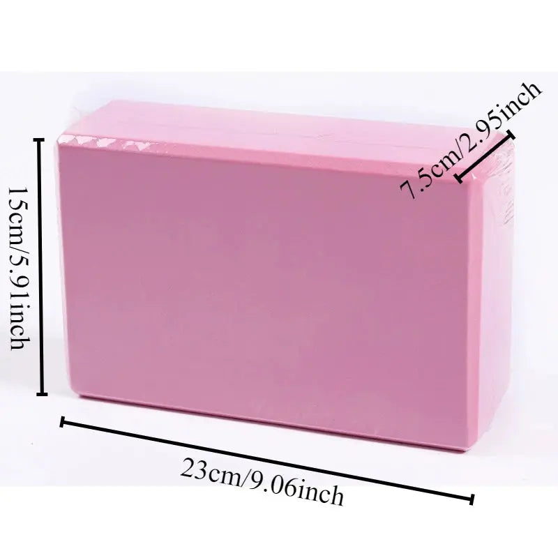 1pc Modellatura ad alta densità Eva Yoga Block Stretch Bambini Pilates Schiuma Blocco Equilibrio Esercizio Balletto Bodybuilding Danza Palestra Alo - My Hashtag Shop