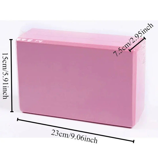 1pc Modellatura ad alta densità Eva Yoga Block Stretch Bambini Pilates Schiuma Blocco Equilibrio Esercizio Balletto Bodybuilding Danza Palestra Alo - My Hashtag Shop