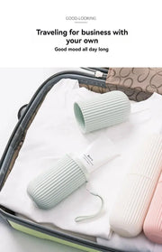 Custodia protettiva per dentifricio portatile, HASHTAG