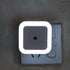 1-4pcs LED Wireless Sensor Night Light EU US Plug Mini Square Night AliExpress