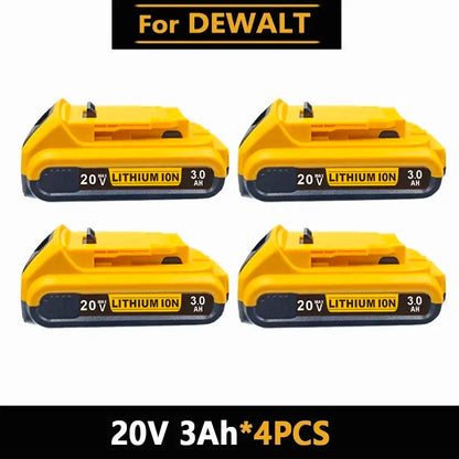 Batteria DEWALT 20v/60V DCB606 DCB609 DCB182 DCB205 DCB206 DCB209 utensile elettrico batteria 18V batteria 6AH 9AH.