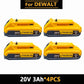 Batteria DEWALT 20v/60V DCB606 DCB609 DCB182 DCB205 DCB206 DCB209 utensile elettrico batteria 18V batteria 6AH 9AH.