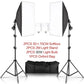 SH Kit di illuminazione Fotografia 50x70CM Softbox Sistema di illuminazione professionale con lampadine fotografiche E27 Attrezzatura per studio fotografico - My Hashtag Shop