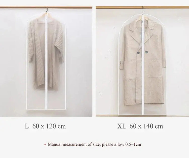 Clothes Dust Cover Bag 5pcs With Zipper - HASHTAG