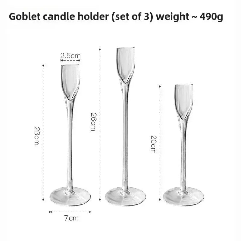 Candlelight For Events Glass European Romantic Liebe - Making Life Easier