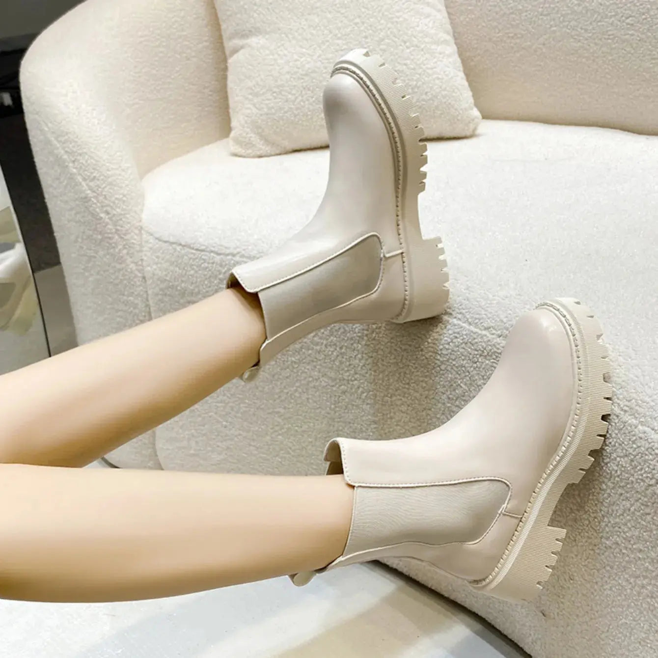 Thick-soled Women Winter Comfortable Shoes Liebe - Making Life Easier