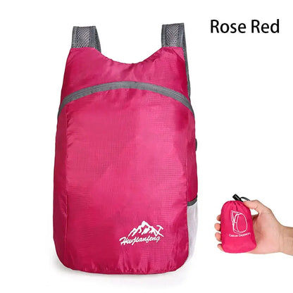 Zaino da esterno ultraleggero nano impermeabile leggero ripiegabile Borsa pieghevole a portata di mano Zaino da viaggio per uomo e donna - My Hashtag Shop