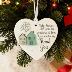 Thank You Gifts for Neighbor Christmas Ornament Old New Neighbor Welcome Gift for Neighbor Birthday Gifts for Moving Neighbor HASHTAG