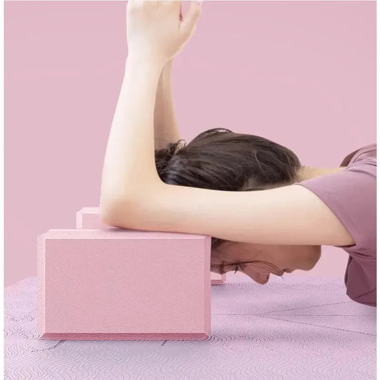 1pc Modellatura ad alta densità Eva Yoga Block Stretch Bambini Pilates Schiuma Blocco Equilibrio Esercizio Balletto Bodybuilding Danza Palestra Alo - My Hashtag Shop